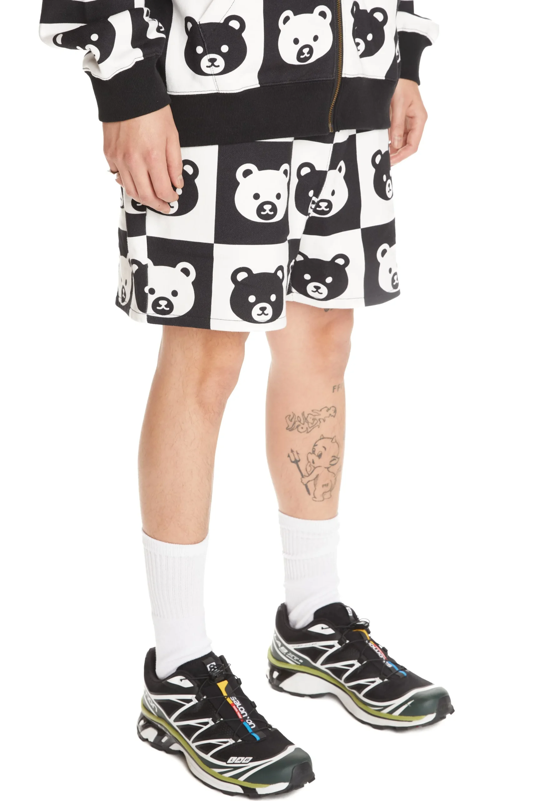 Bear Check Shorts-Teddy Fresh Sale