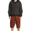 Bear Jacquard Polo Sweater-Teddy Fresh Hot