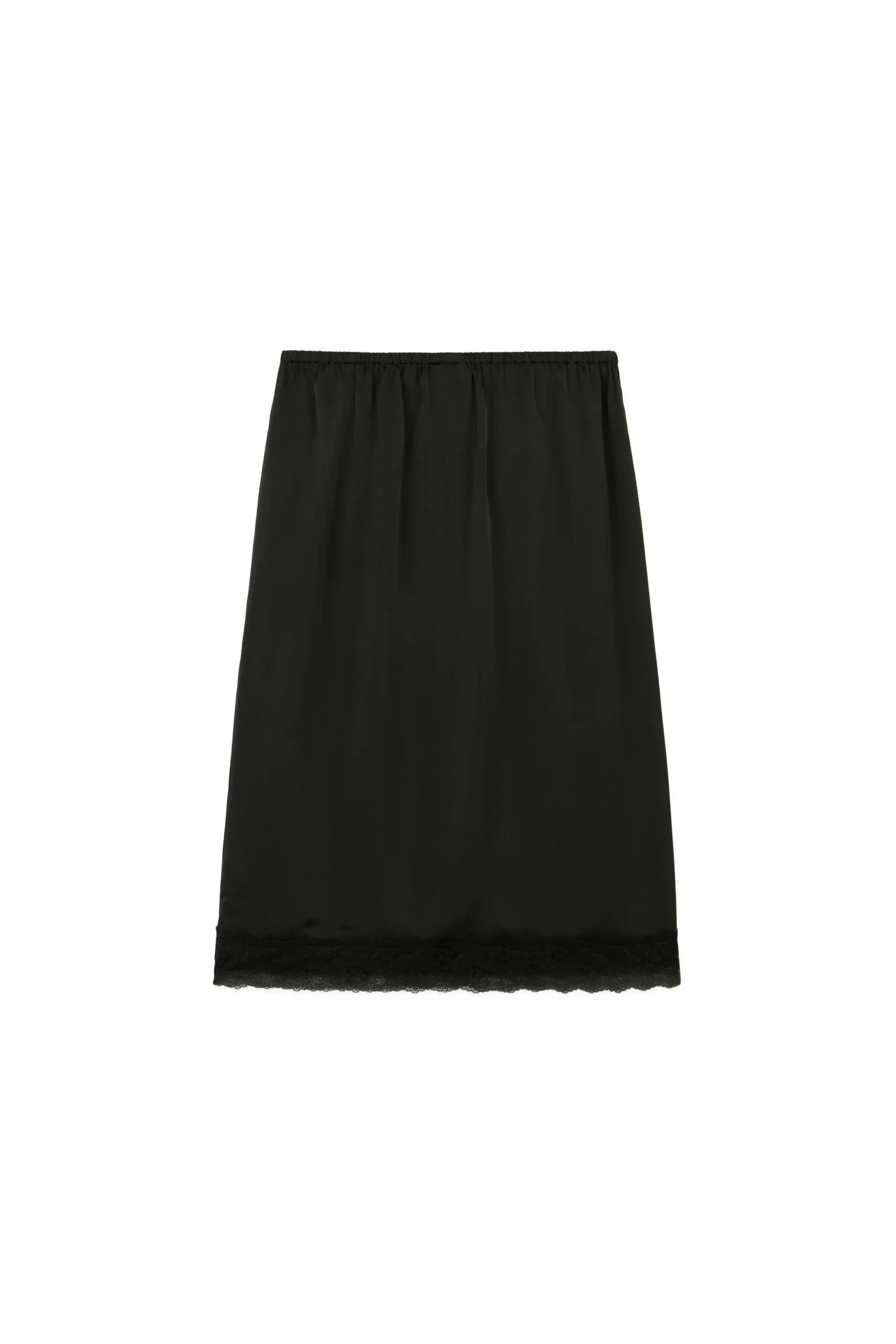 Bear Lace Satin Skirt-Teddy Fresh Best