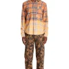 Bleached Flannel Shirt-Teddy Fresh Shop