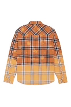 Bleached Flannel Shirt-Teddy Fresh Shop
