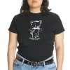 Bow Bear Baby Tee-Teddy Fresh Shop