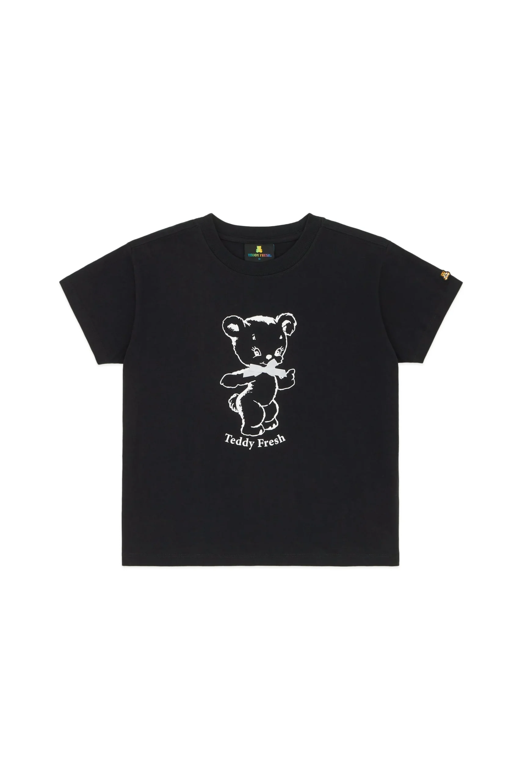 Bow Bear Baby Tee-Teddy Fresh Shop