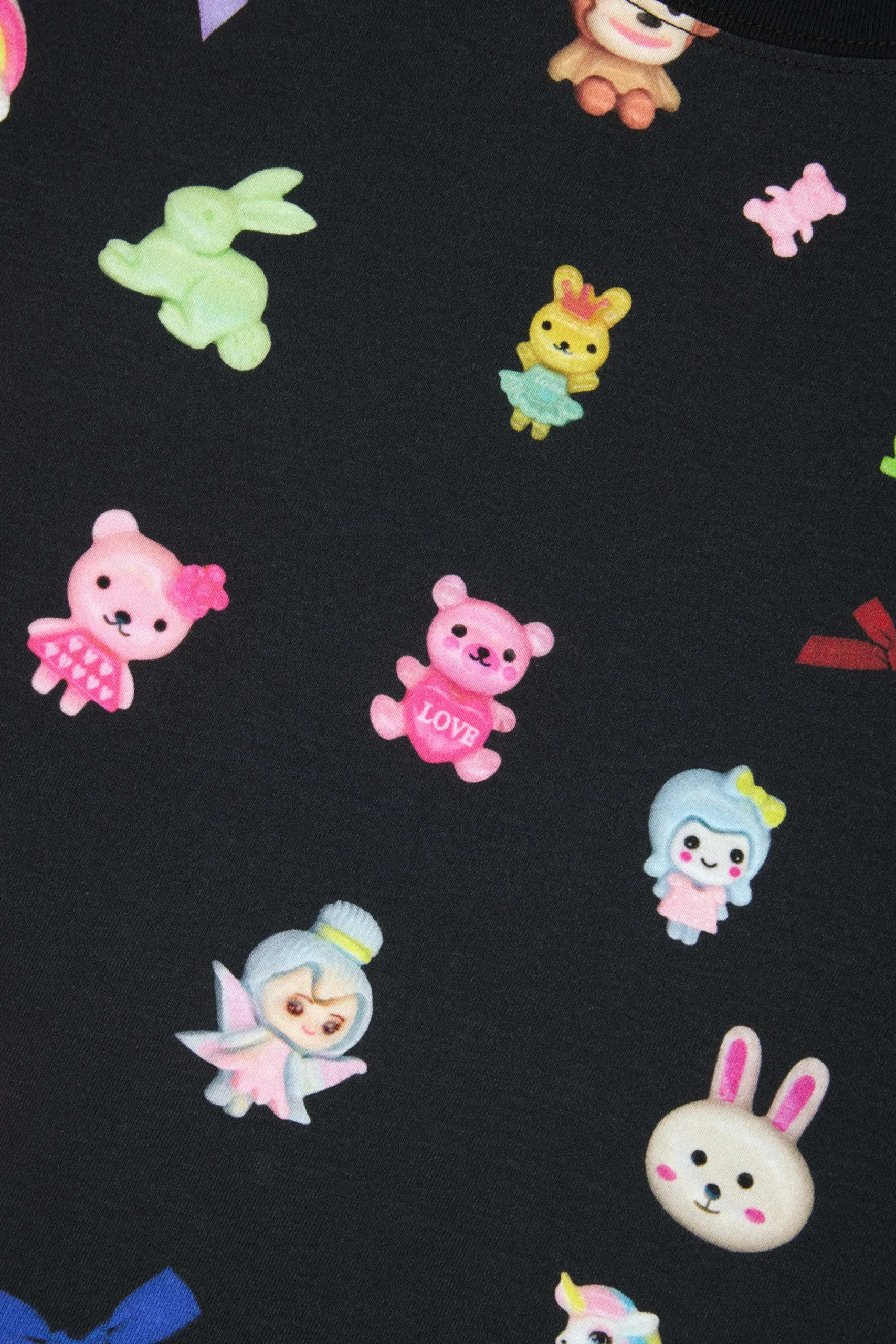 Bows u0026 Buttons Fitted Tee-Teddy Fresh Best