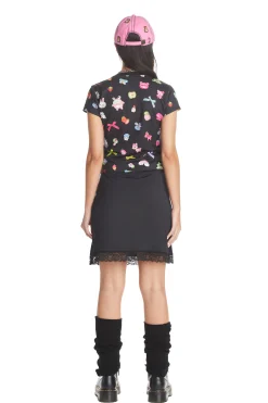 Bows u0026 Buttons Fitted Tee-Teddy Fresh Best