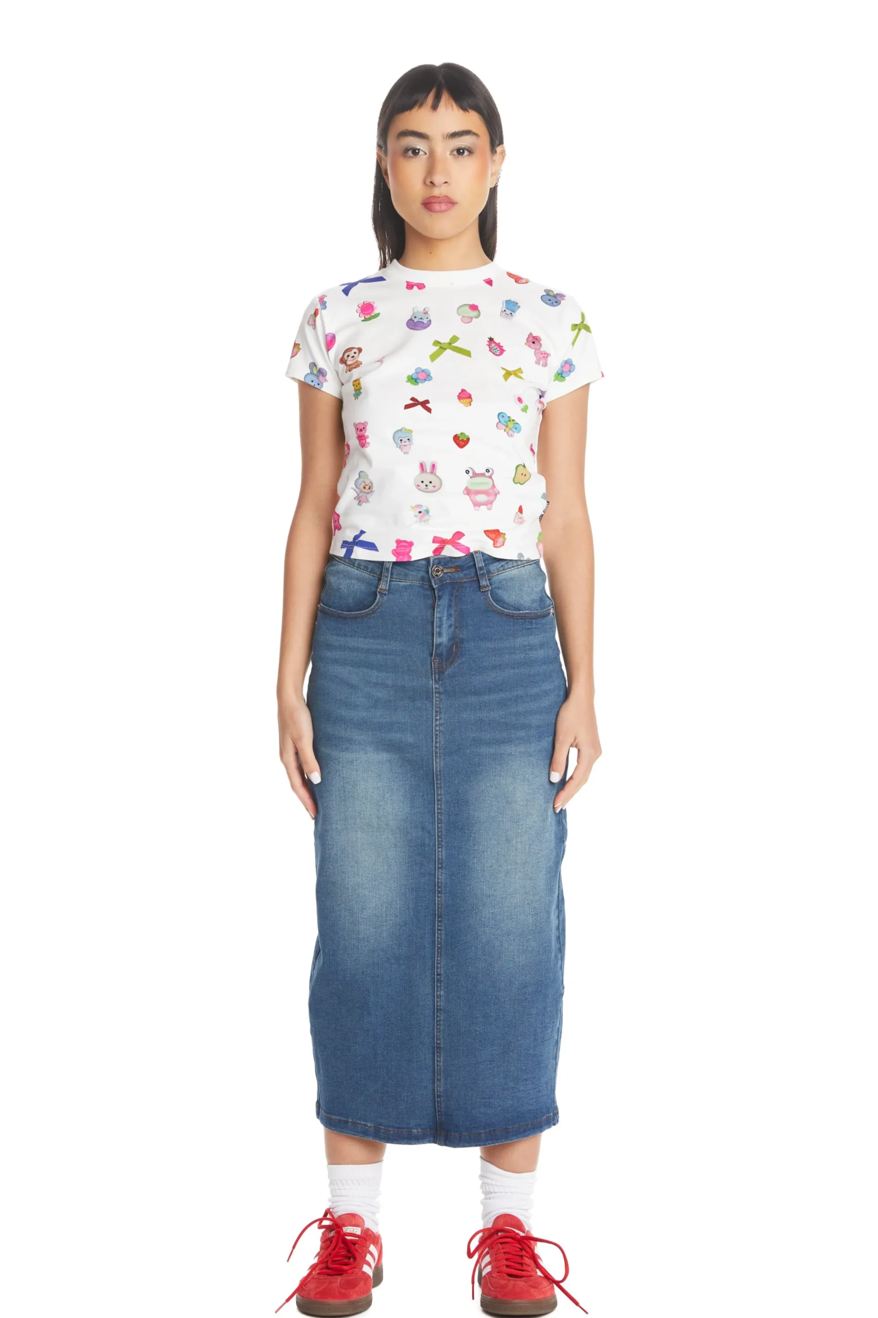 Bows u0026 Buttons Fitted Tee-Teddy Fresh Best