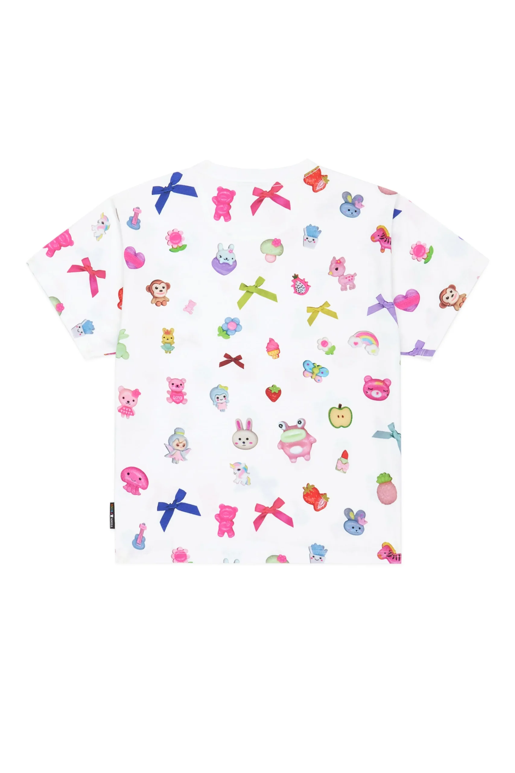 Bows u0026 Buttons Fitted Tee-Teddy Fresh Best