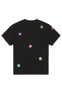 Button Flowers Tee-Teddy Fresh Best