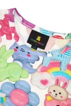 Charms Fitted Tee-Teddy Fresh Best Sale