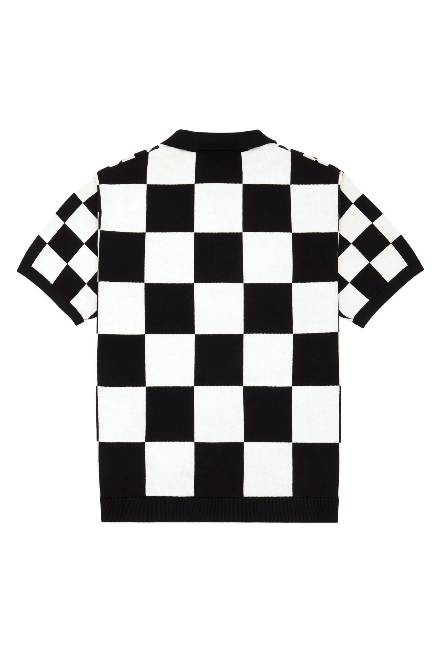 Check Clash Sweater-Teddy Fresh Discount