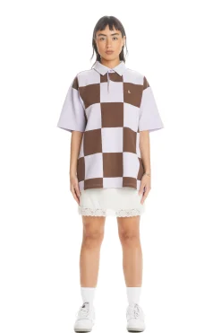Checkerboard Rugby Shirt-Teddy Fresh New