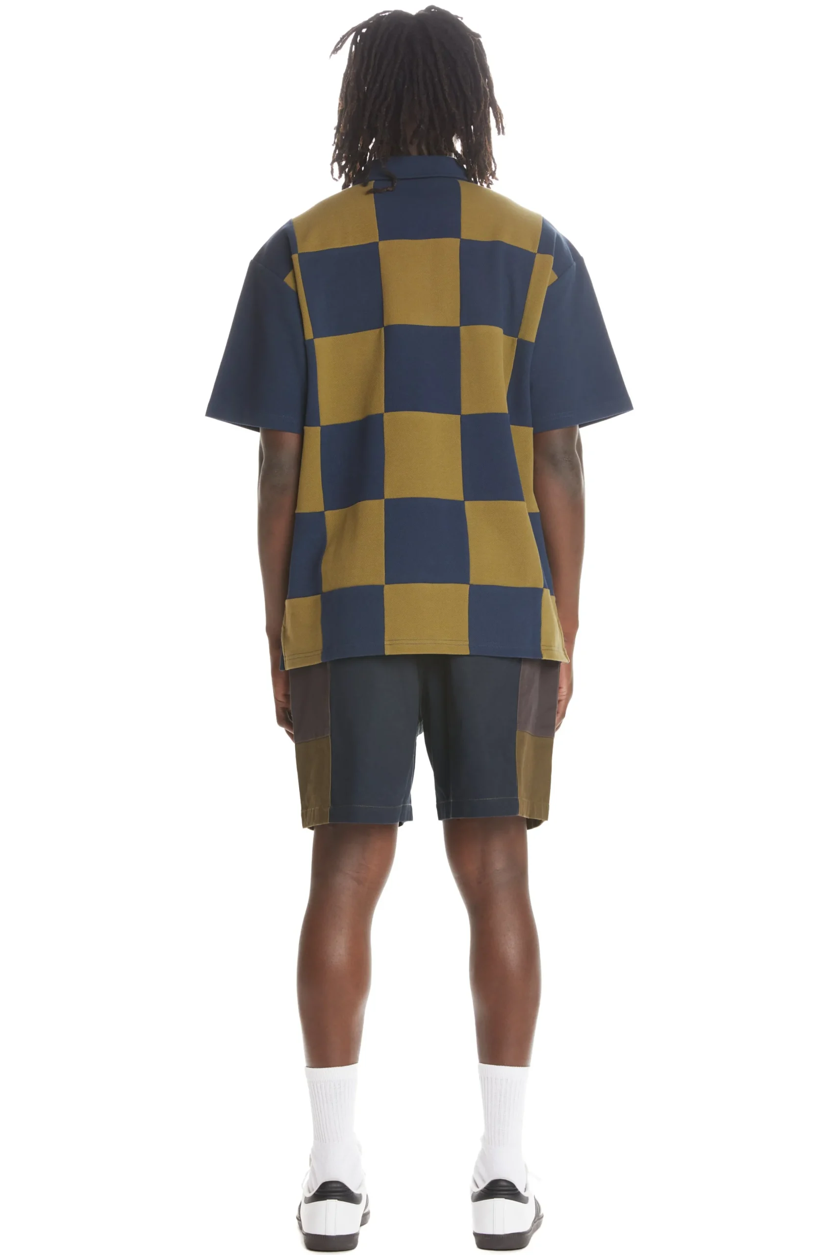 Checkerboard Rugby Shirt-Teddy Fresh New