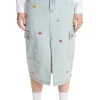 Denim Cargo Skirt-Teddy Fresh Best Sale