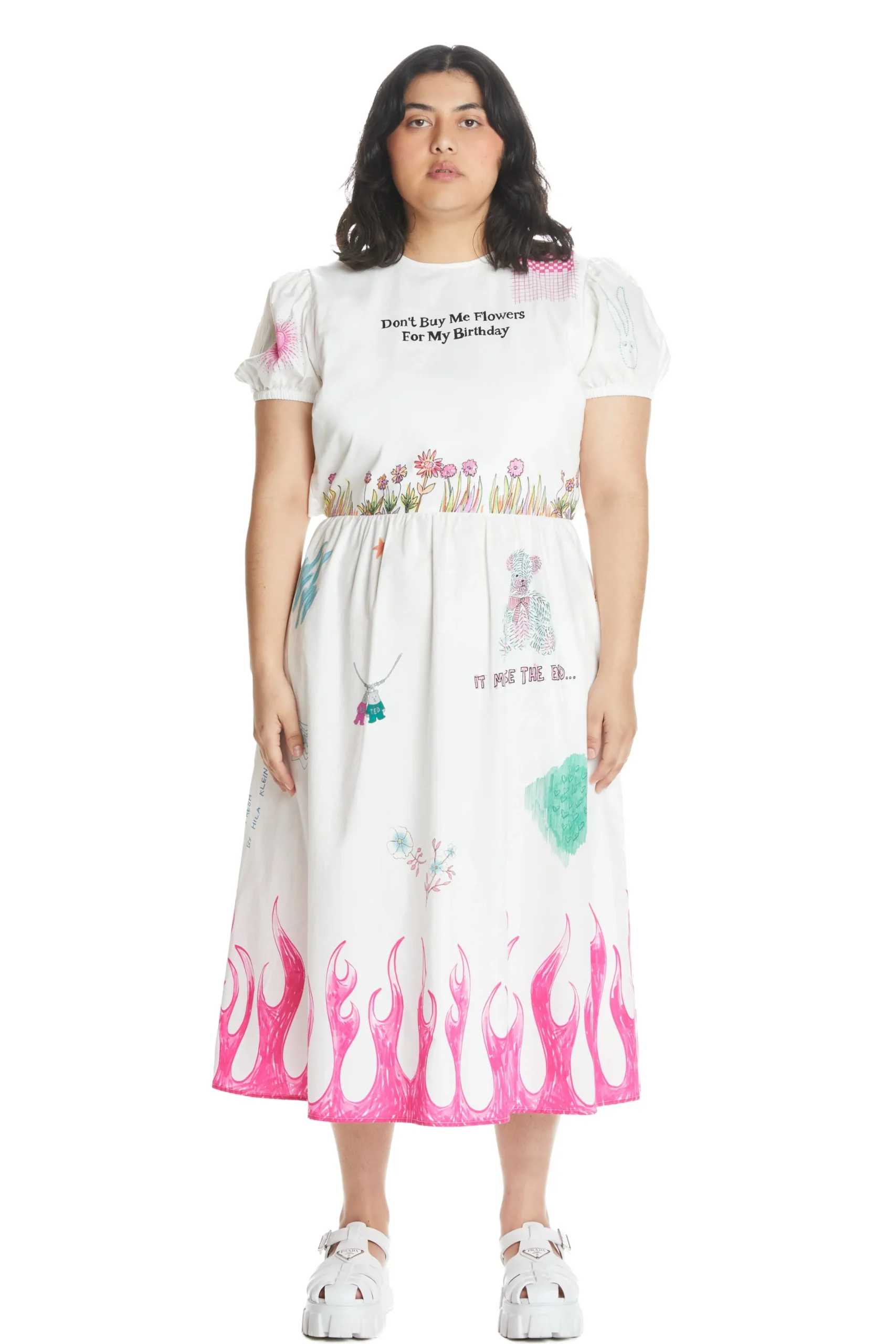 Don't Buy Me Flowers Dress-Teddy Fresh Discount