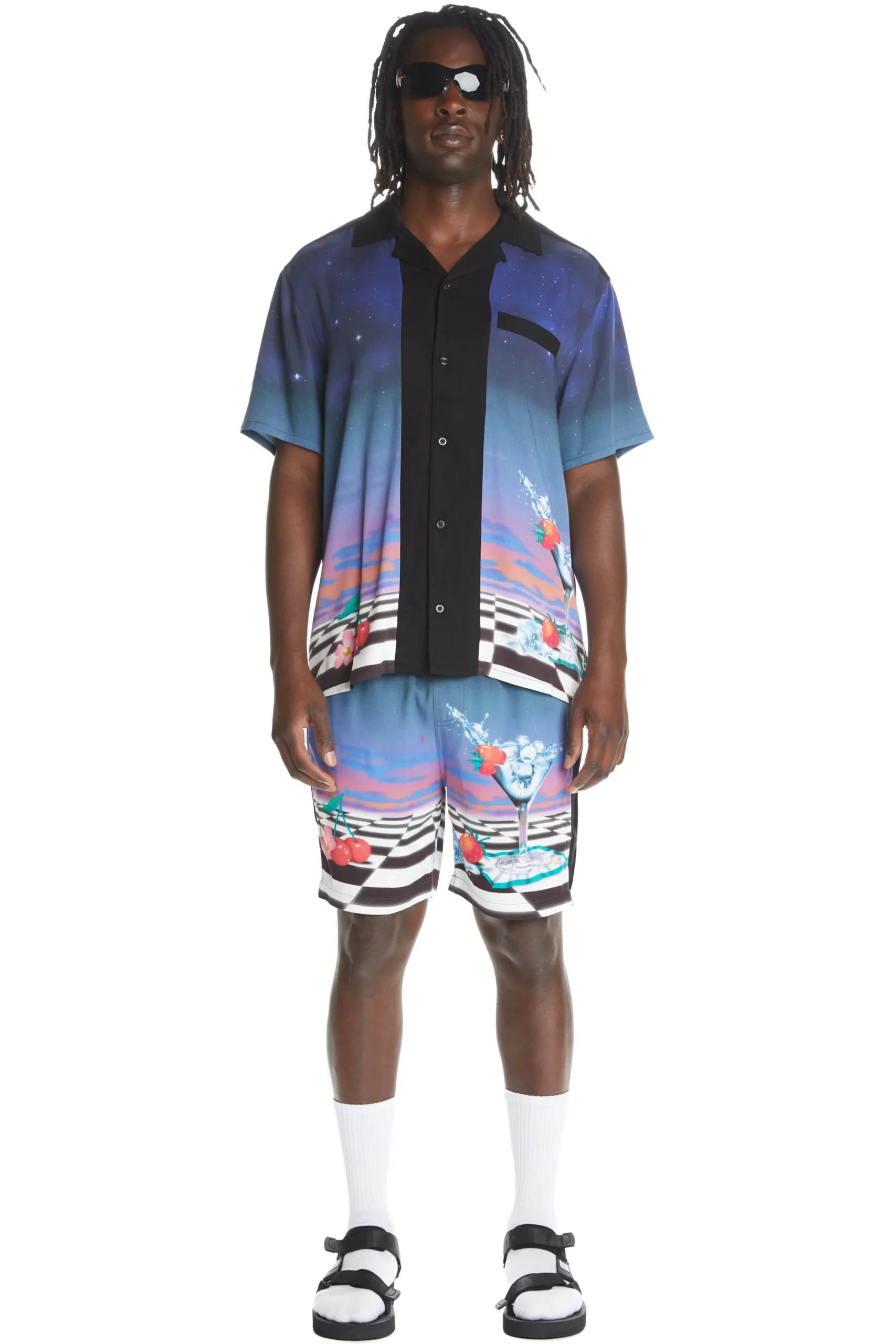 Dreamscape Shorts-Teddy Fresh Online