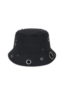 Eyelets Bucket Hat-Teddy Fresh Cheap