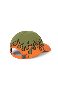 Flames Dad Hat-Teddy Fresh Flash Sale