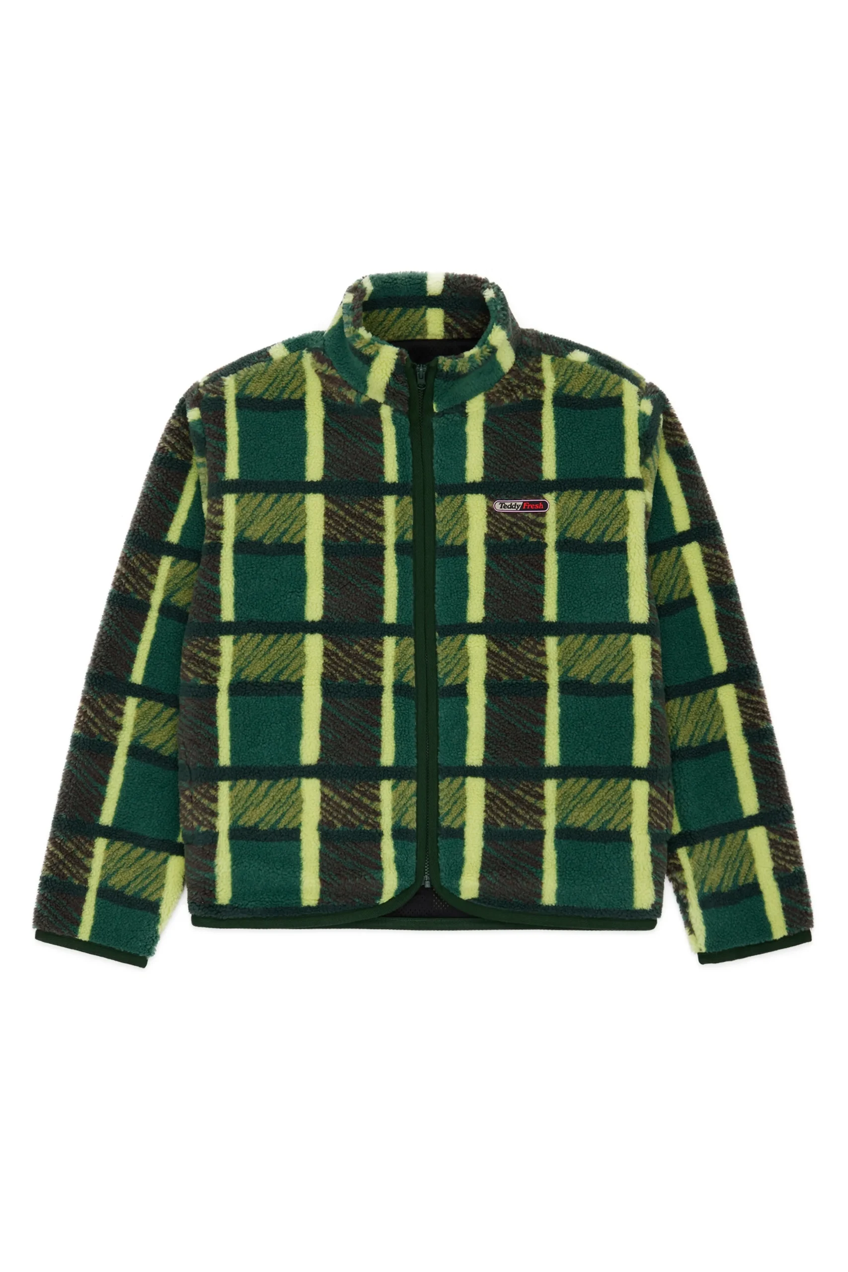 Full Zip Sherpa Jacket-Teddy Fresh Shop