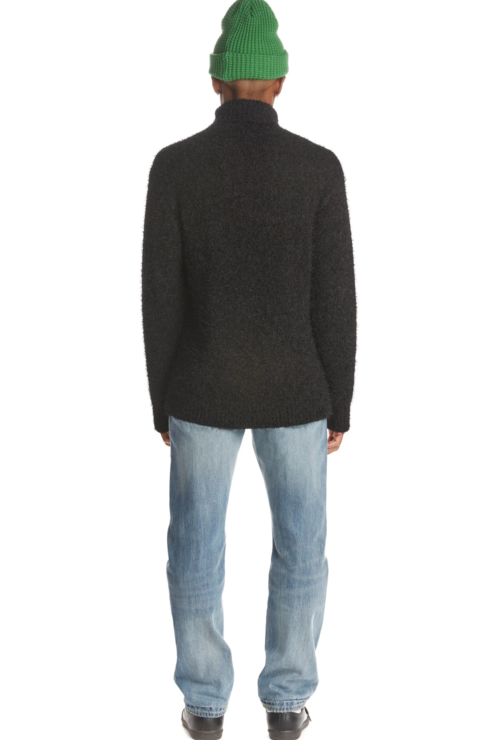 Fuzzy Oversized Turtleneck-Teddy Fresh Flash Sale