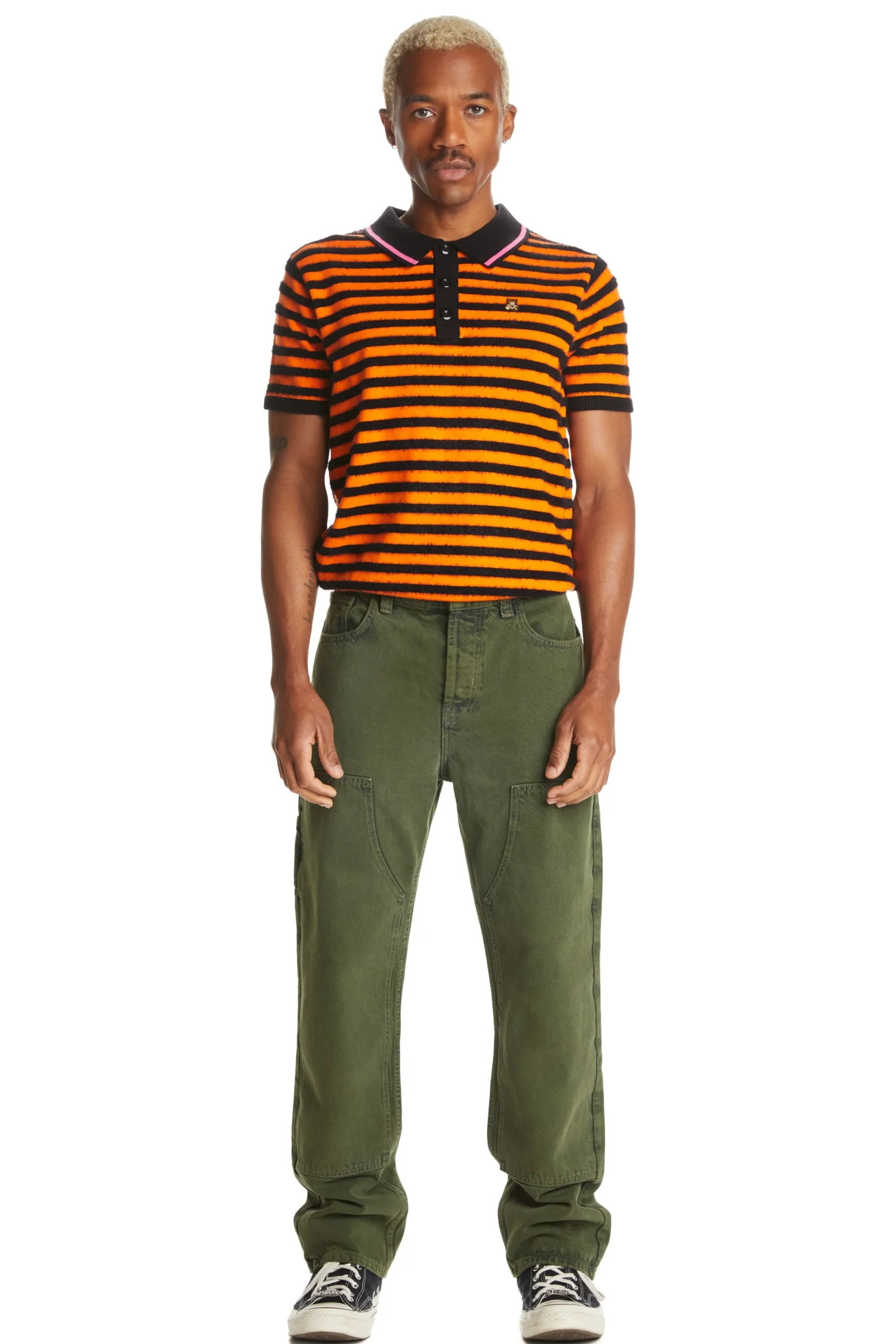Fuzzy Stripe Knit Top-Teddy Fresh Sale