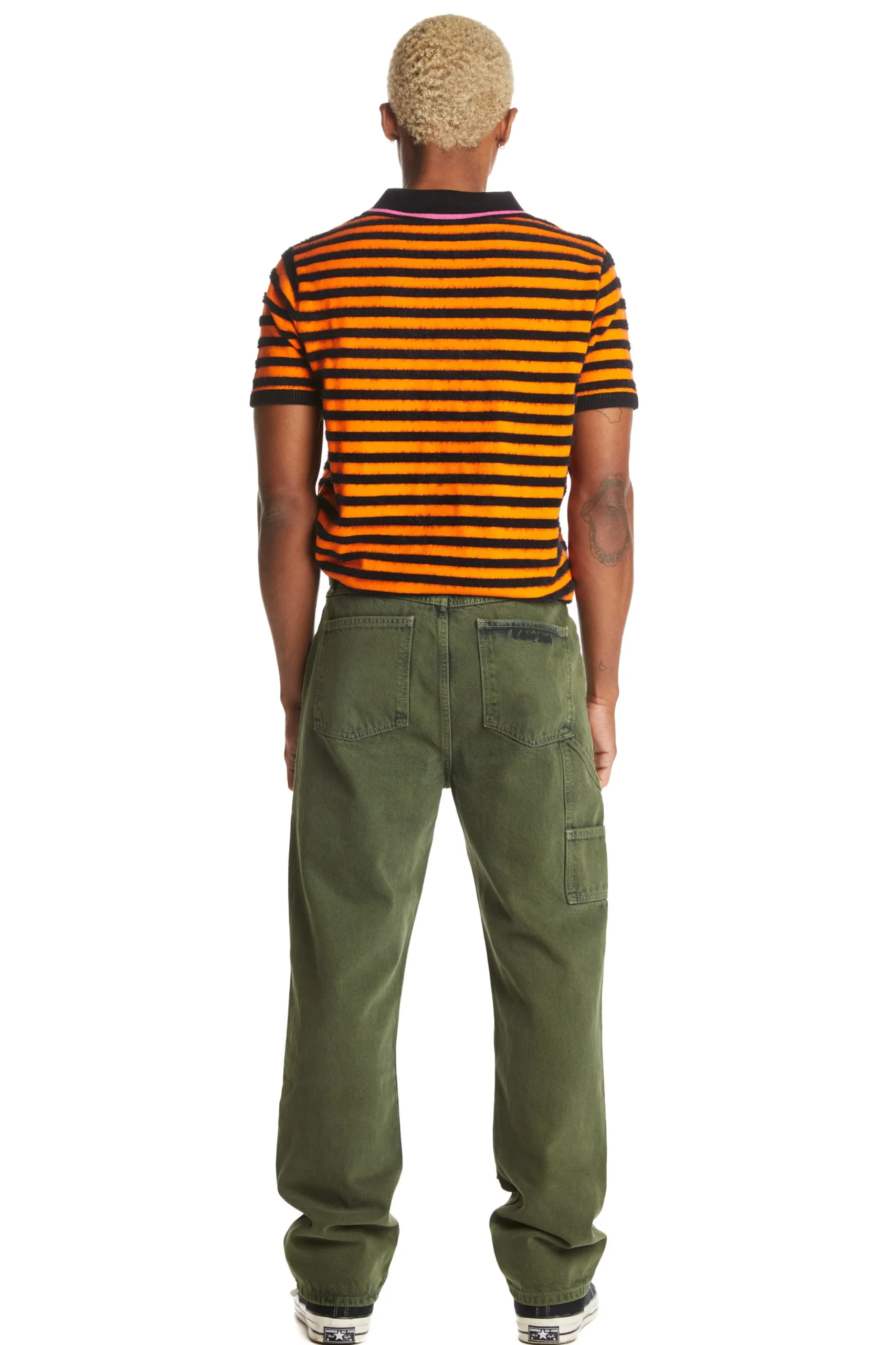 Fuzzy Stripe Knit Top-Teddy Fresh Sale
