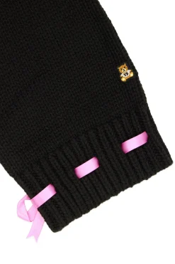 I Heart U Ribbon Weave Sweater-Teddy Fresh Store