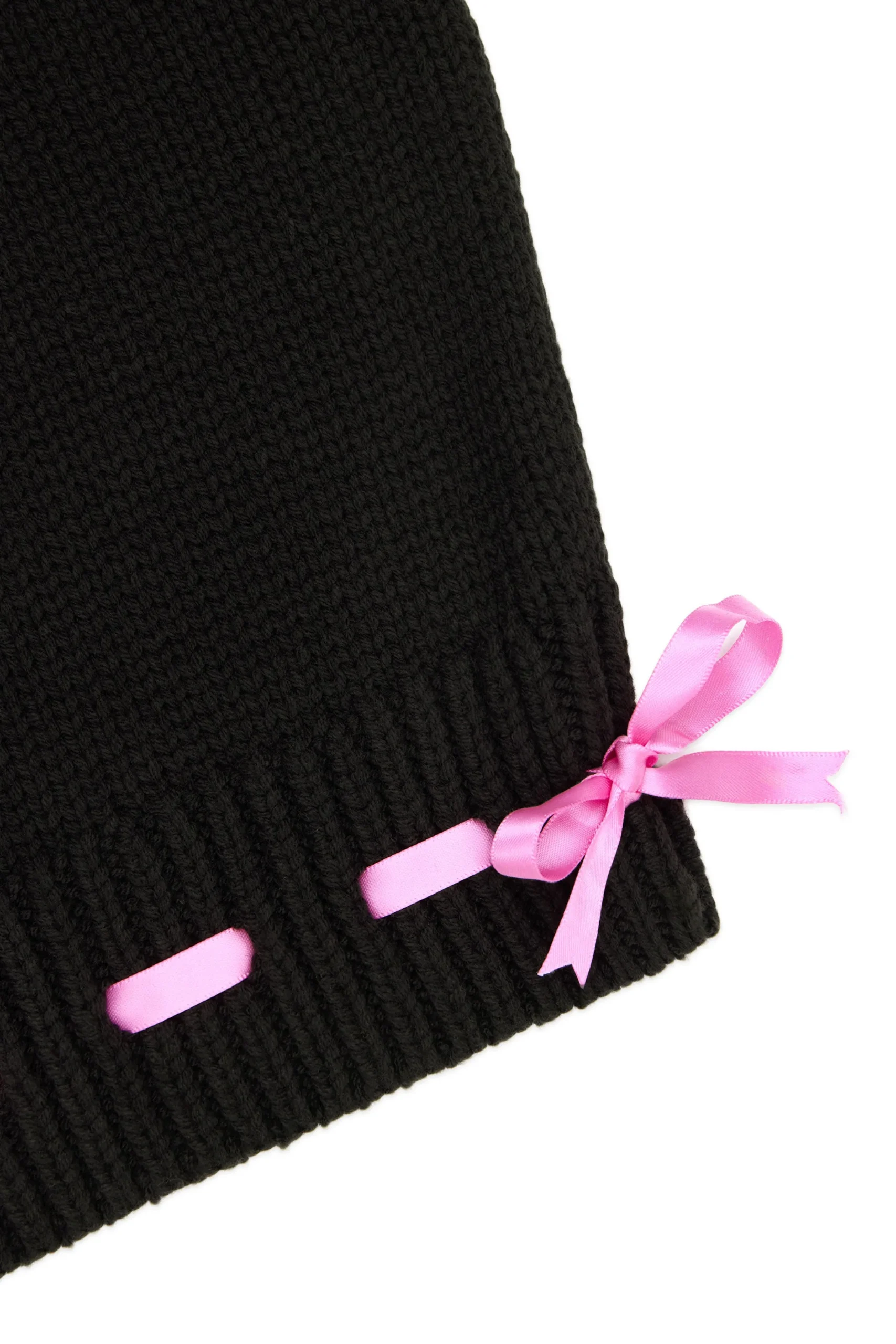 I Heart U Ribbon Weave Sweater-Teddy Fresh Store