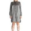 Iridescent Shirt Dress-Teddy Fresh Fashion