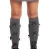 Knee High Bow Socks-Teddy Fresh New
