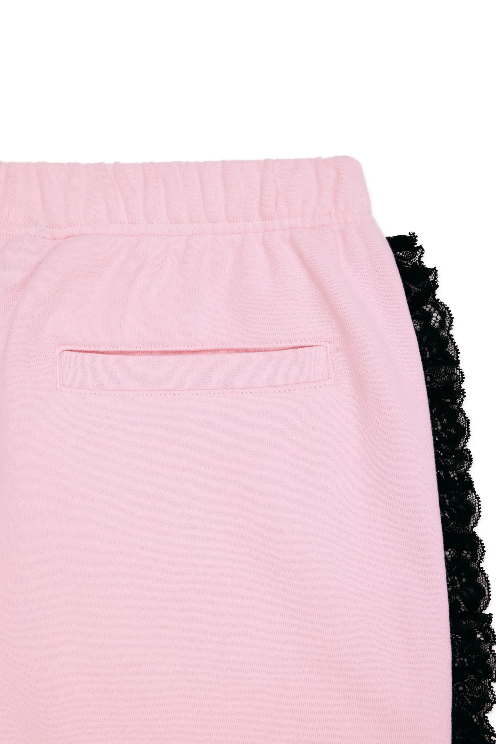 Lace Trim Sweatpants-Teddy Fresh Clearance