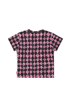 Painted Argyle Tee-Teddy Fresh Best