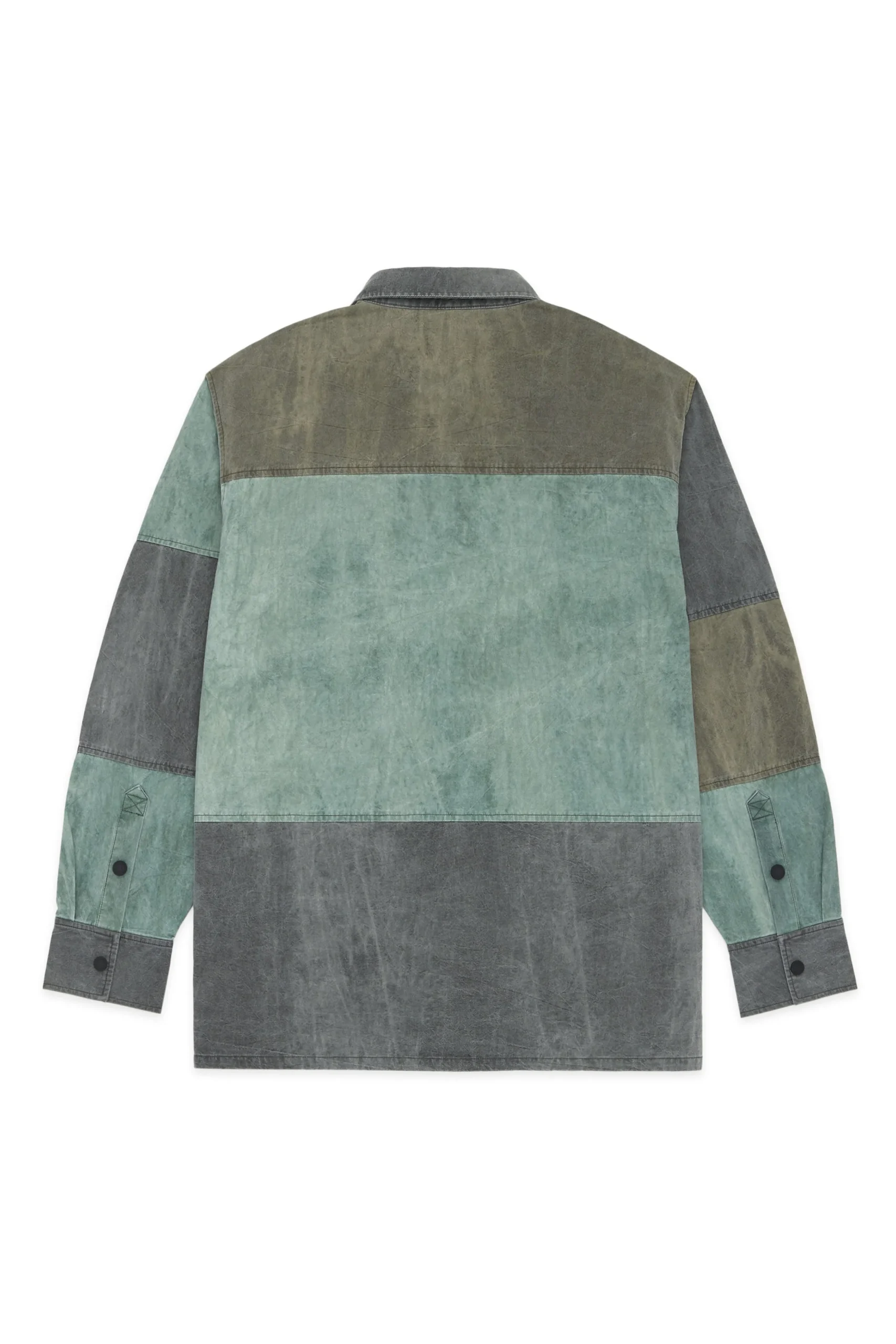 Pieced Together Shirt-Teddy Fresh Discount