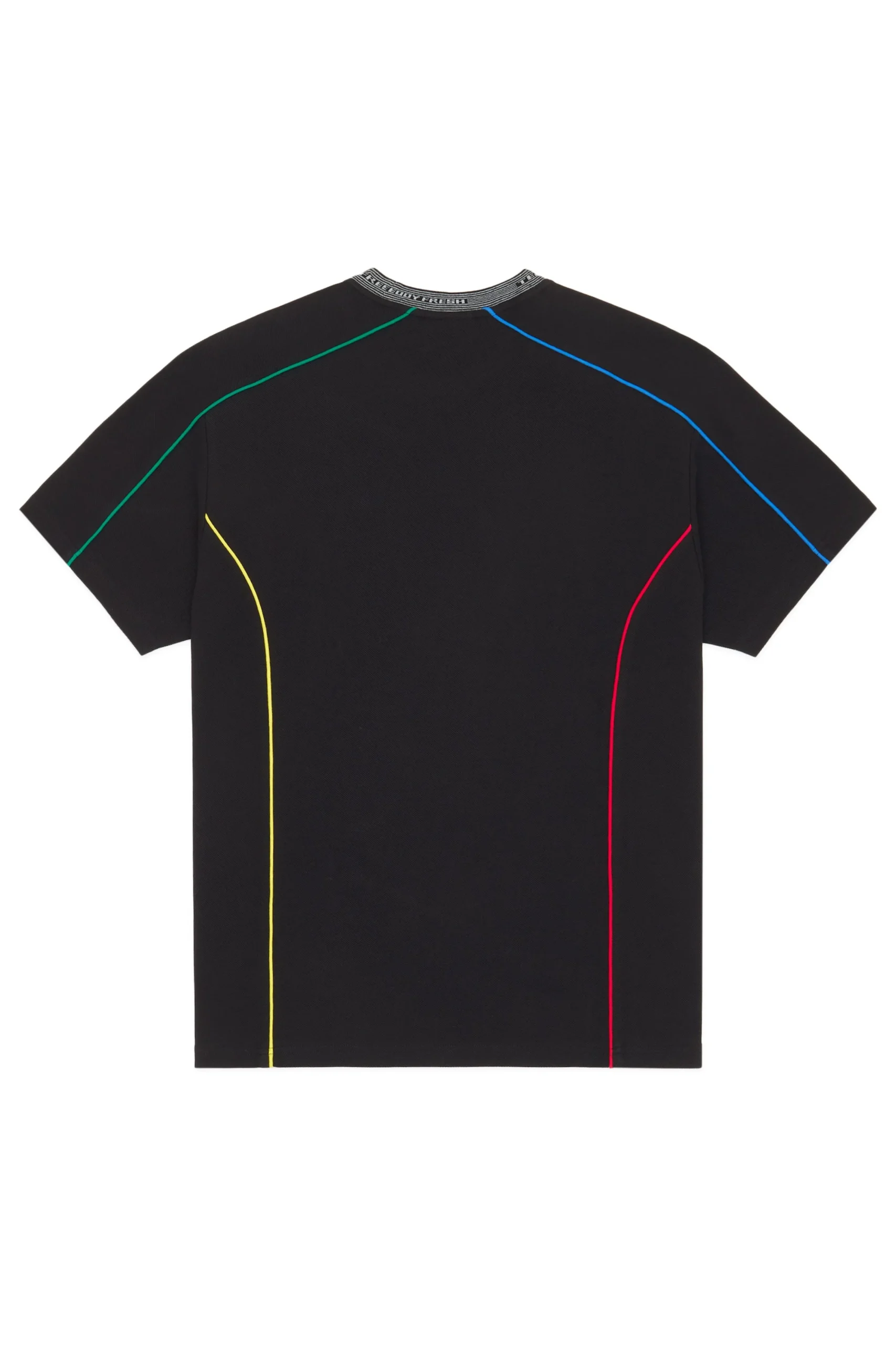 Pique Piping Tee-Teddy Fresh Best