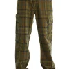 Plaid Corduroy Cargo Pants-Teddy Fresh Shop