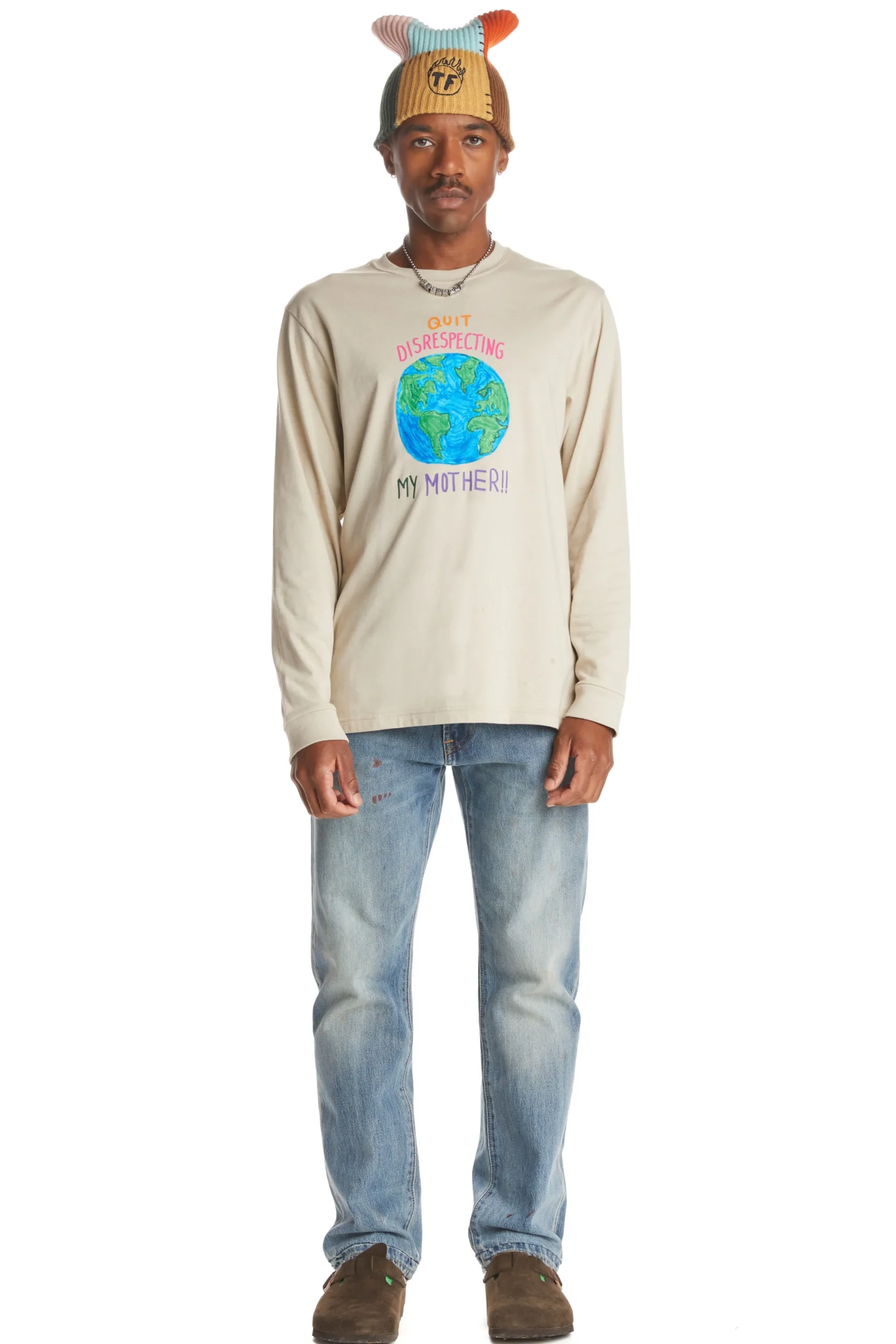 Quit Disrespecting My Mother Tee-Teddy Fresh Cheap