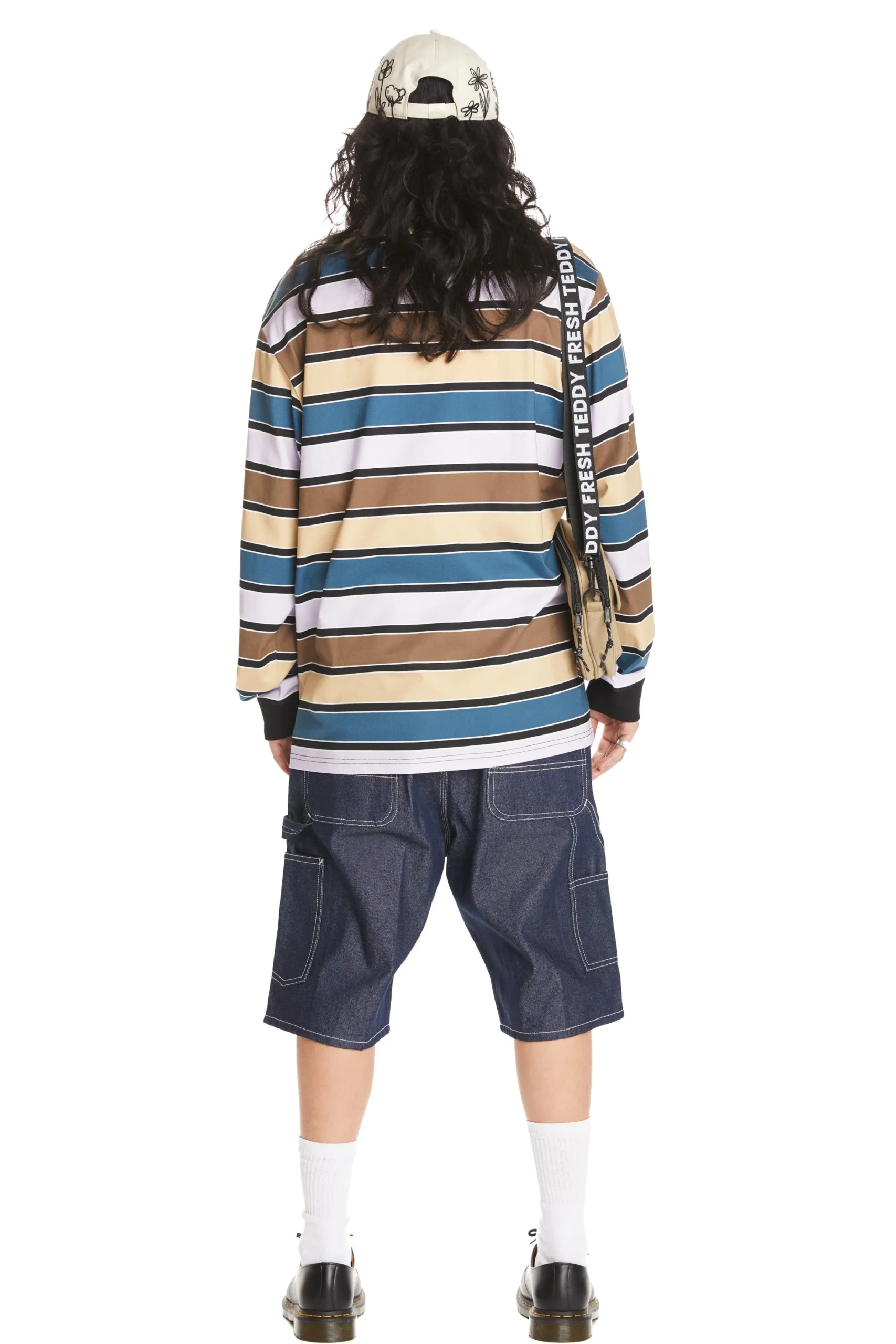 90s Stripe Tee-Teddy Fresh Online