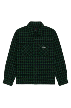 Send Help Woven Snap Shacket-Teddy Fresh Cheap