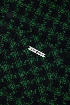 Send Help Woven Snap Shacket-Teddy Fresh Cheap