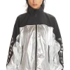 Silver Panel Track Jacket-Teddy Fresh Flash Sale