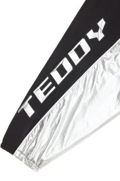 Silver Panel Track Jacket-Teddy Fresh Flash Sale