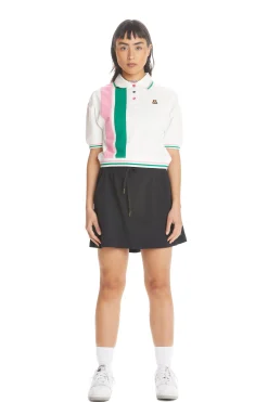Striped Button Pique Shirt-Teddy Fresh Discount
