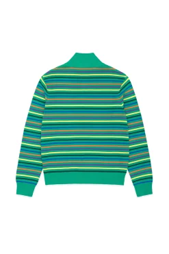 Striped Knit Half Zip Top-Teddy Fresh Flash Sale