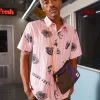 Tattoo Button Up Shirt-Teddy Fresh Online