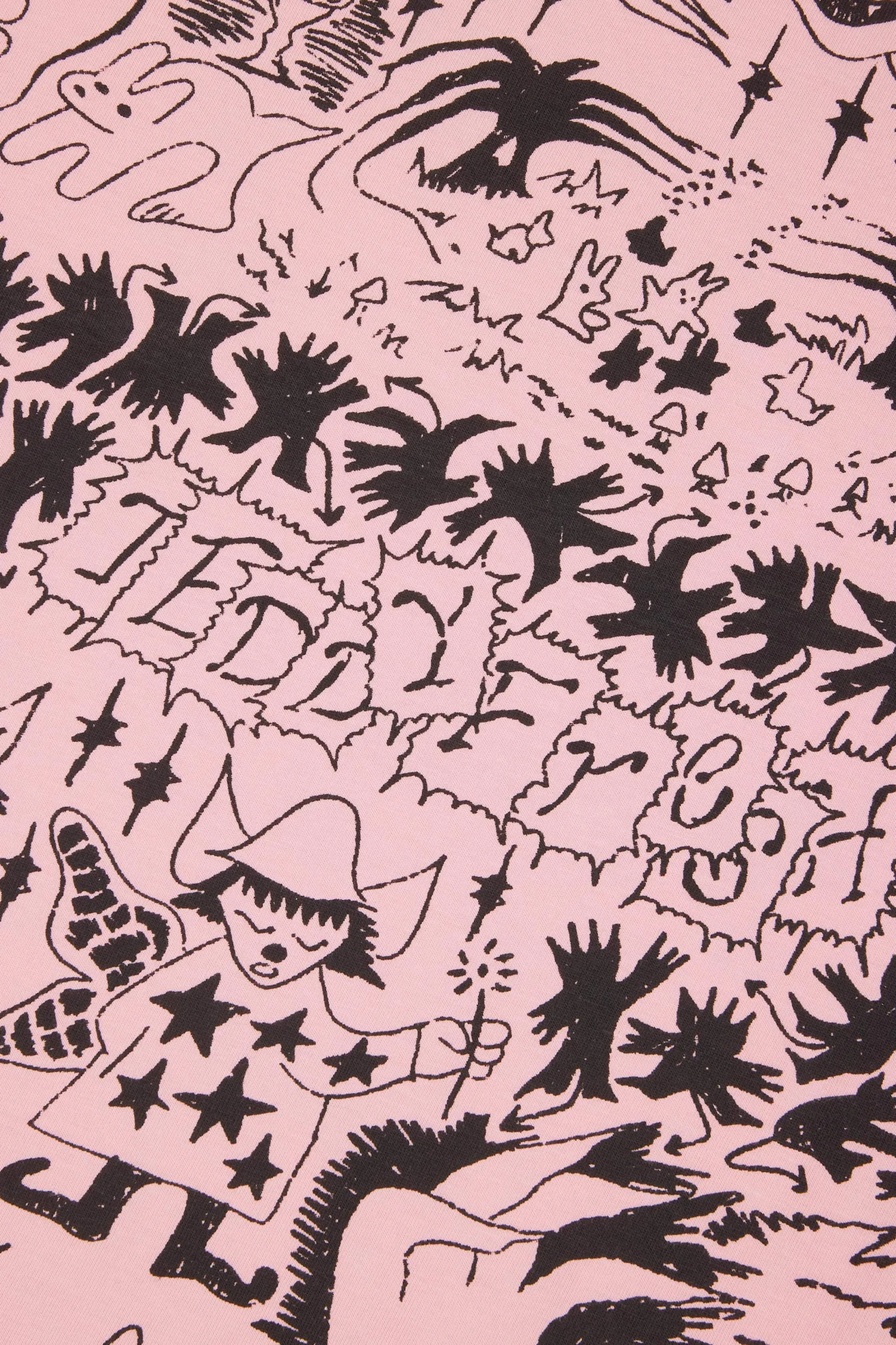 Tattoo Print Tee-Teddy Fresh Best Sale