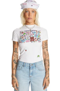 TF X Blo_oberry Fitted Tee-Teddy Fresh Fashion