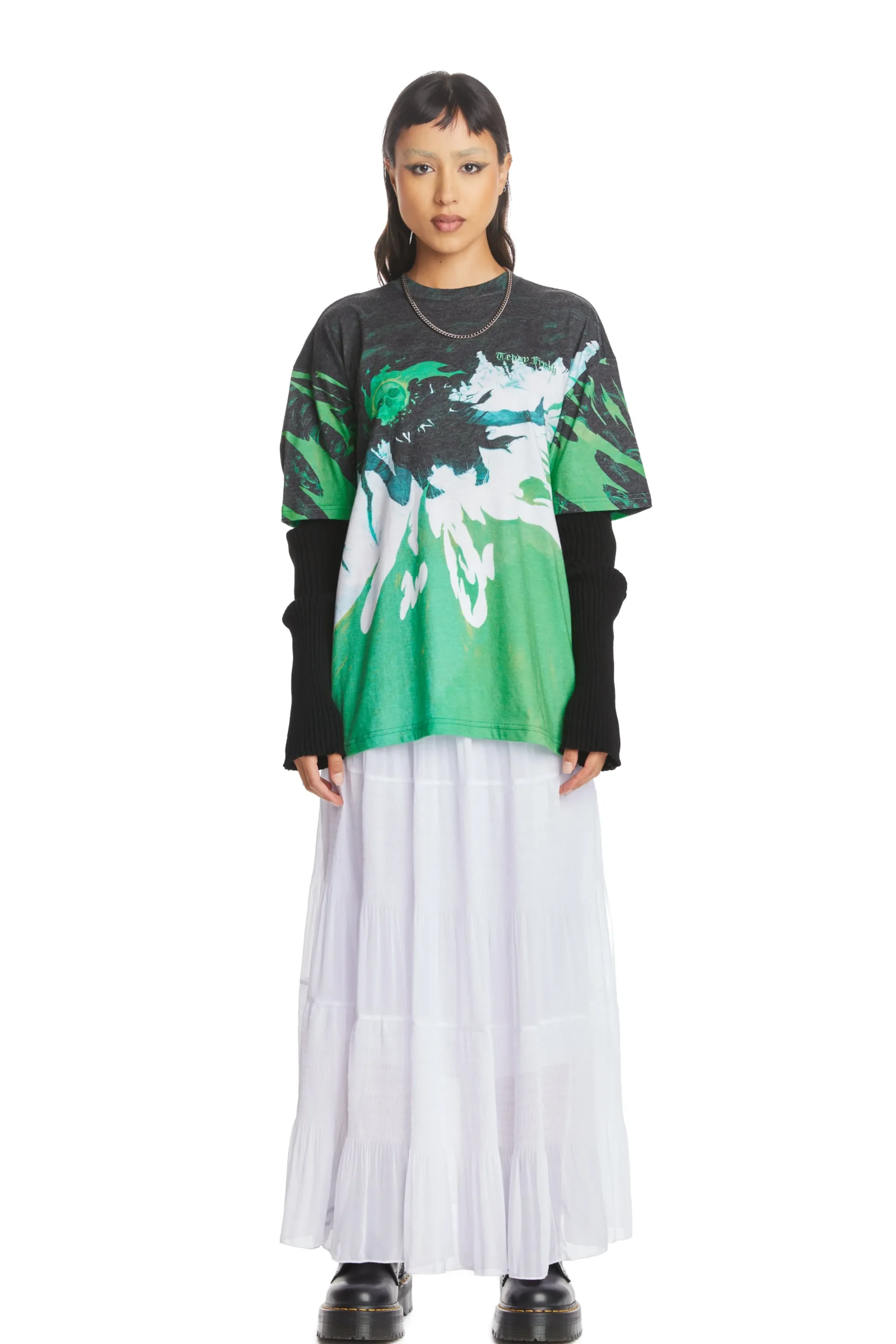 TF X Magic: The Gathering Bone Splinters Tee-Teddy Fresh Clearance