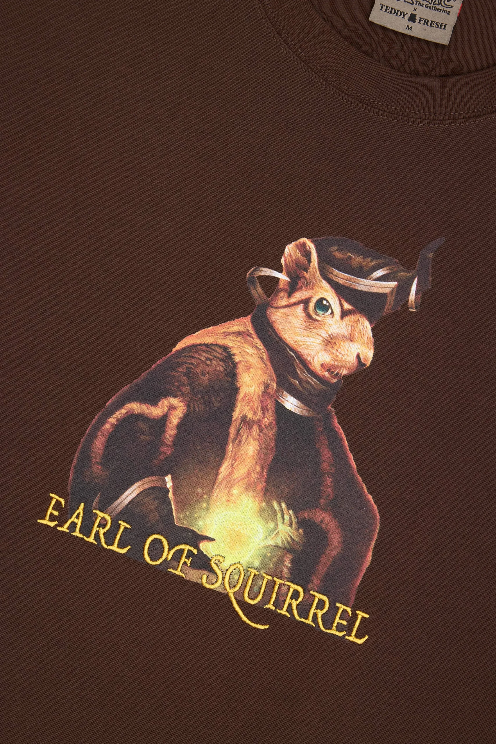 TF X Magic: The Gathering Earl Of Squirrel Tee-Teddy Fresh Best