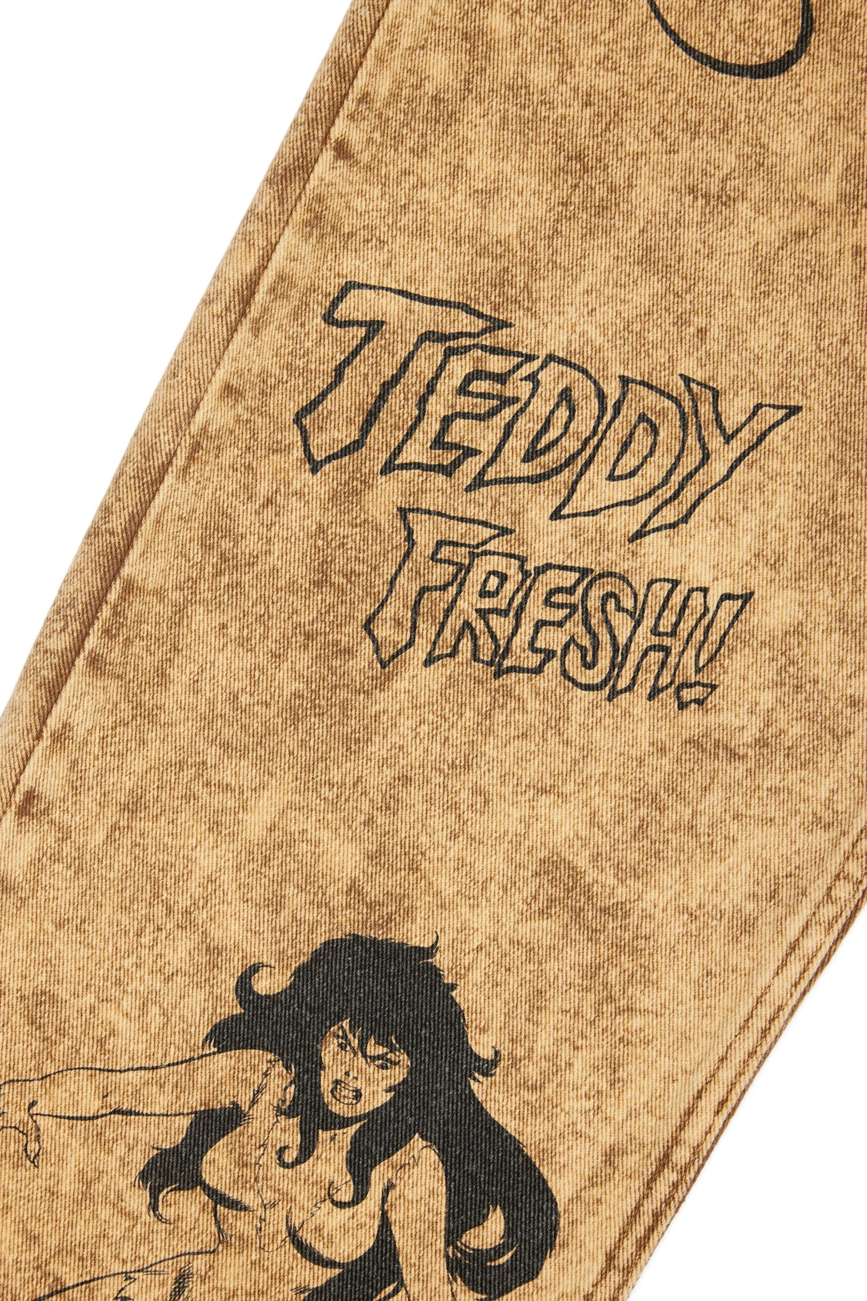 TF X Marvel Acid Wash Jeans-Teddy Fresh Best