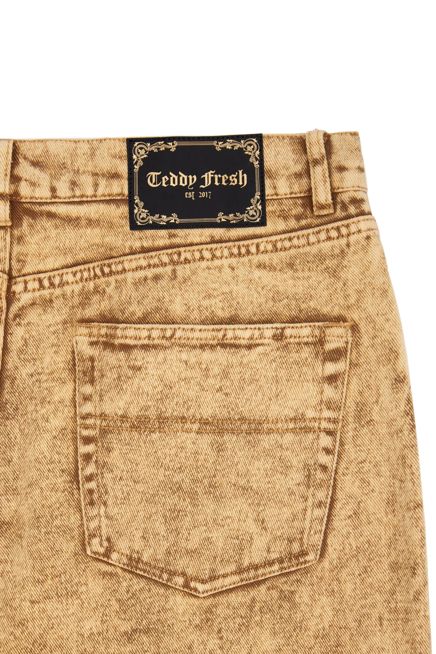 TF X Marvel Acid Wash Jeans-Teddy Fresh Best