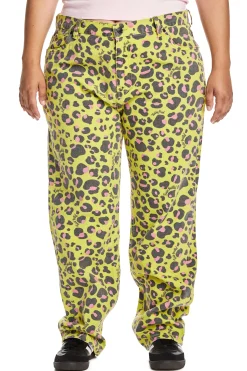 TF X Trixie Leopard Jeans-Teddy Fresh Best Sale